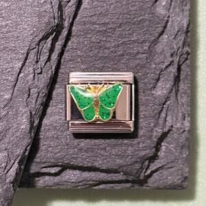 Butterfly Italian Charm Bracelet Link